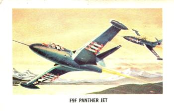 1959 Sicle Air Force #A-10 F9F Panther Jet Front