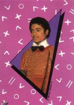 1984 O-Pee-Chee Michael Jackson - Puzzle Cards #16P Michael Jackson Front