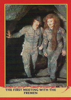 1984 Fleer Dune #63 The First Meeting With The Fremen Front