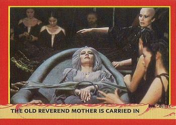1984 Fleer Dune #74 The Old reverend Mother Is Carried In Front
