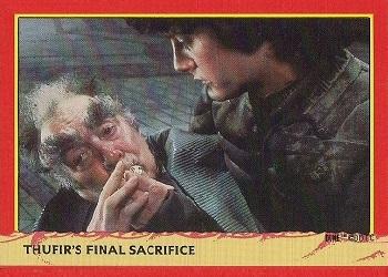 1984 Fleer Dune #116 Thufir's Final Sacrifice Front