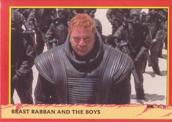 1984 Fleer Dune #86 Beast Rabban And The Boys Front