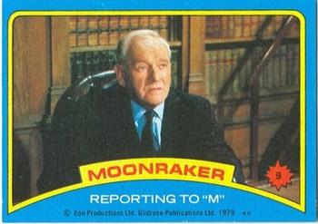 1979 Topps Moonraker #9 Reporting to 