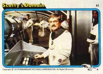 1979 Topps Star Trek: The Motion Picture #41 Scotty's Domain Front