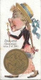 1889 Duke's Coins of All Nations (N72) #NNO England Front