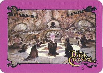 1982 Donruss The Dark Crystal #2 The Skeksis Power Ceremony Front