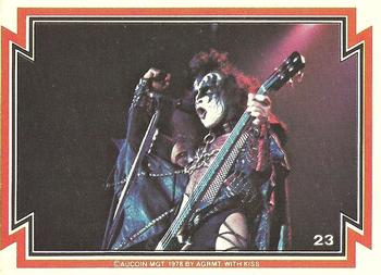 1978 Donruss Kiss #23 Gene Front