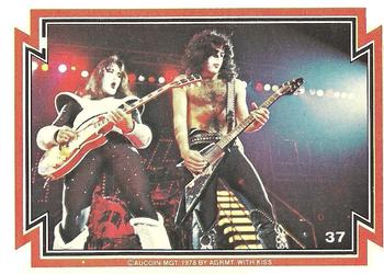 1978 Donruss Kiss #37 Ace / Paul Front