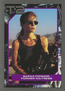 1991 Impel Terminator 2: Judgment Day #12 Sarah Connor, Former Waitress Front
