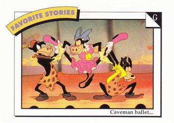 1991 Impel Disney #37 G:  Caveman ballet... Front