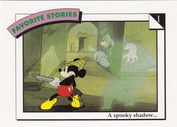 1991 Impel Disney #66 I:  A spooky shadow... Front