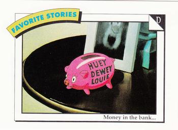 1991 Impel Disney #85 D:  Money in the bank... Front