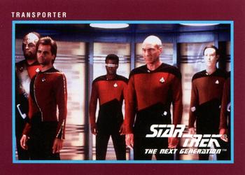 1991 Impel Star Trek 25th Anniversary #98 Transporter Front