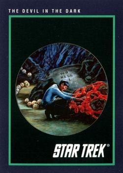 1991 Impel Star Trek 25th Anniversary #151 The Devil in the Dark Front