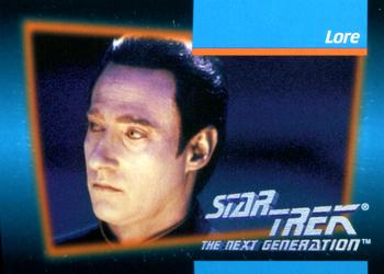 1992 Impel Star Trek: The Next Generation #025 Lore Front