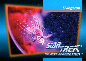 1992 Impel Star Trek: The Next Generation #029 Livingston Front