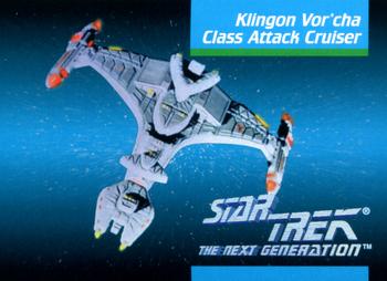 1992 Impel Star Trek: The Next Generation #033 Klingon Vor'cha Class Attack Cruiser Front