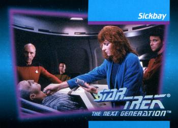 1992 Impel Star Trek: The Next Generation #053 Sickbay Front