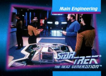 1992 Impel Star Trek: The Next Generation #054 Main Engineering Front