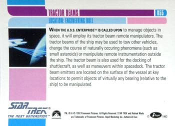 1992 Impel Star Trek: The Next Generation #055 Tractor Beams Back