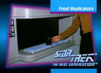 1992 Impel Star Trek: The Next Generation #060 Food Replicators Front
