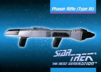 1992 Impel Star Trek: The Next Generation #068 Phaser Rifle (Type III) Front