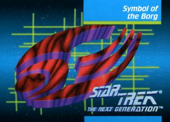 1992 Impel Star Trek: The Next Generation #082 Symbol of the Borg Front