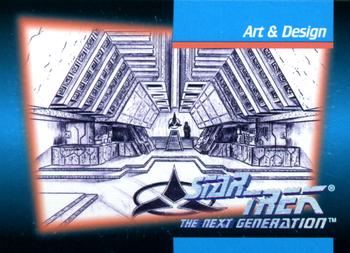 1992 Impel Star Trek: The Next Generation #085 Art & Design Front
