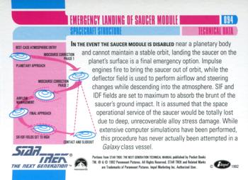 1992 Impel Star Trek: The Next Generation #094 Emergency Landing of Saucer Module Back