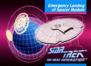 1992 Impel Star Trek: The Next Generation #094 Emergency Landing of Saucer Module Front