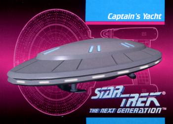1992 Impel Star Trek: The Next Generation #111 Captain's Yacht Front