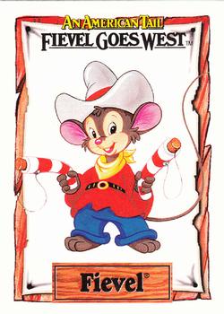 1991 Impel An American Tail: Fievel Goes West #1 Fievel Mousekewitz Front