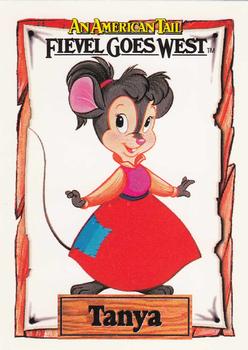 1991 Impel An American Tail: Fievel Goes West #2 Tanya Mousekewitz Front