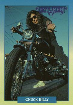 1991 Brockum Rock Cards #137 Chuck Billy Front