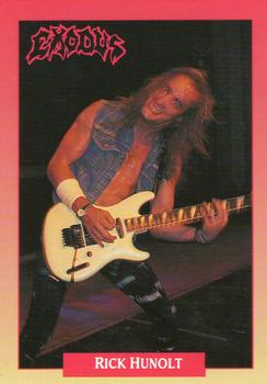 1991 Brockum Rock Cards #195 Rick Hunolt Front