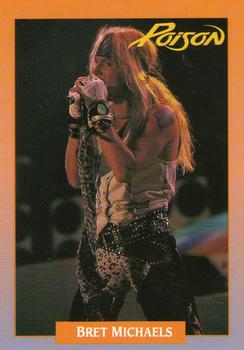 1991 Brockum Rock Cards #219 Bret Michaels Front