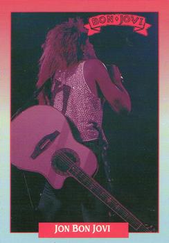 1991 Brockum Rock Cards #241 Jon Bon Jovi Front