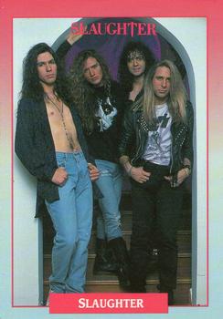 1991 Brockum Rock Cards #249 Slaughter Front