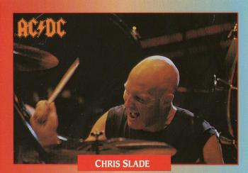 1991 Brockum Rock Cards #35 Chris Slade Front