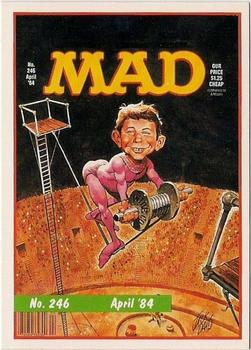 1992 Lime Rock Mad Magazine #246 April 1984 Front