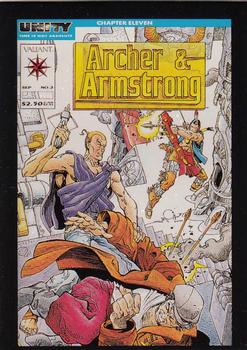 1992 Comic Images Unity: Time Is Not Absolute #36 Archer & Armstrong #2 Front