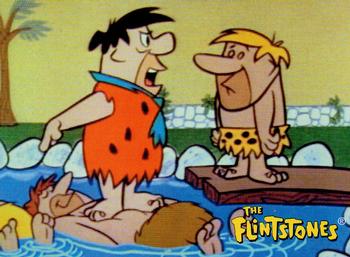 1993 Cardz The Flintstones #2 The Swimming Pool Front
