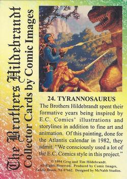 1994 Comic Images Hildebrandt Brothers III #24 Tyrannosaurus Back