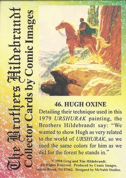 1994 Comic Images Hildebrandt Brothers III #46 Hugh Oxine Back