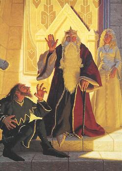 1994 Comic Images Hildebrandt Brothers III #53 King Theoden and Wormtongue Front