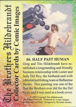 1994 Comic Images Hildebrandt Brothers III #66 Half Past Human Back