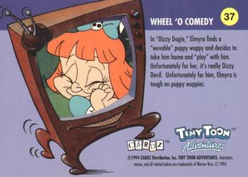1994 Cardz Tiny Toon Adventures #37 Elmyra's Puppy Back