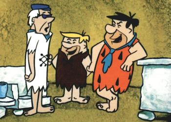 1994 Cardz Return of the Flintstones #12 Rock decides that the common life is a d Front
