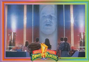 1994 Collect-A-Card Mighty Morphin Power Rangers (Walmart) #5 Zordon Front