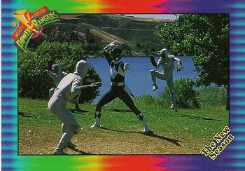 1995 Collect-A-Card Power Rangers The New Season Wal-Mart #29 Zack Attack Front